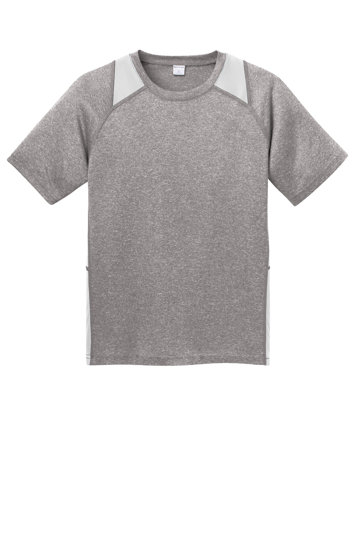 Sport-Tek® Youth Heather Colorblock Contender Tee