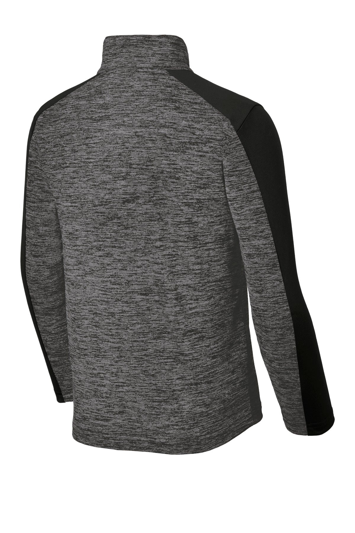 Sport-Tek® Youth PosiCharge® Electric Heather Colorblock 1/4-Zip Pullover