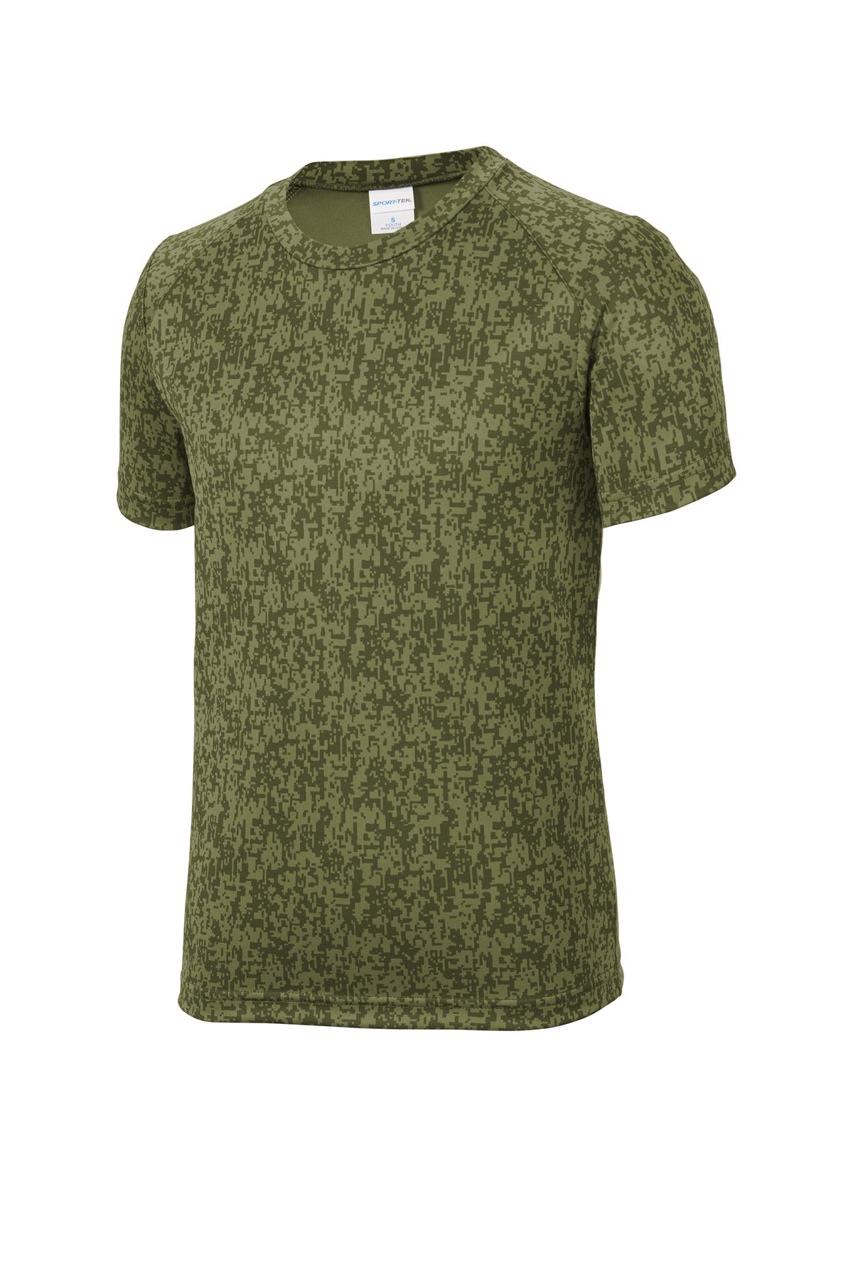 Sport-Tek® Youth Digi Camo Tee