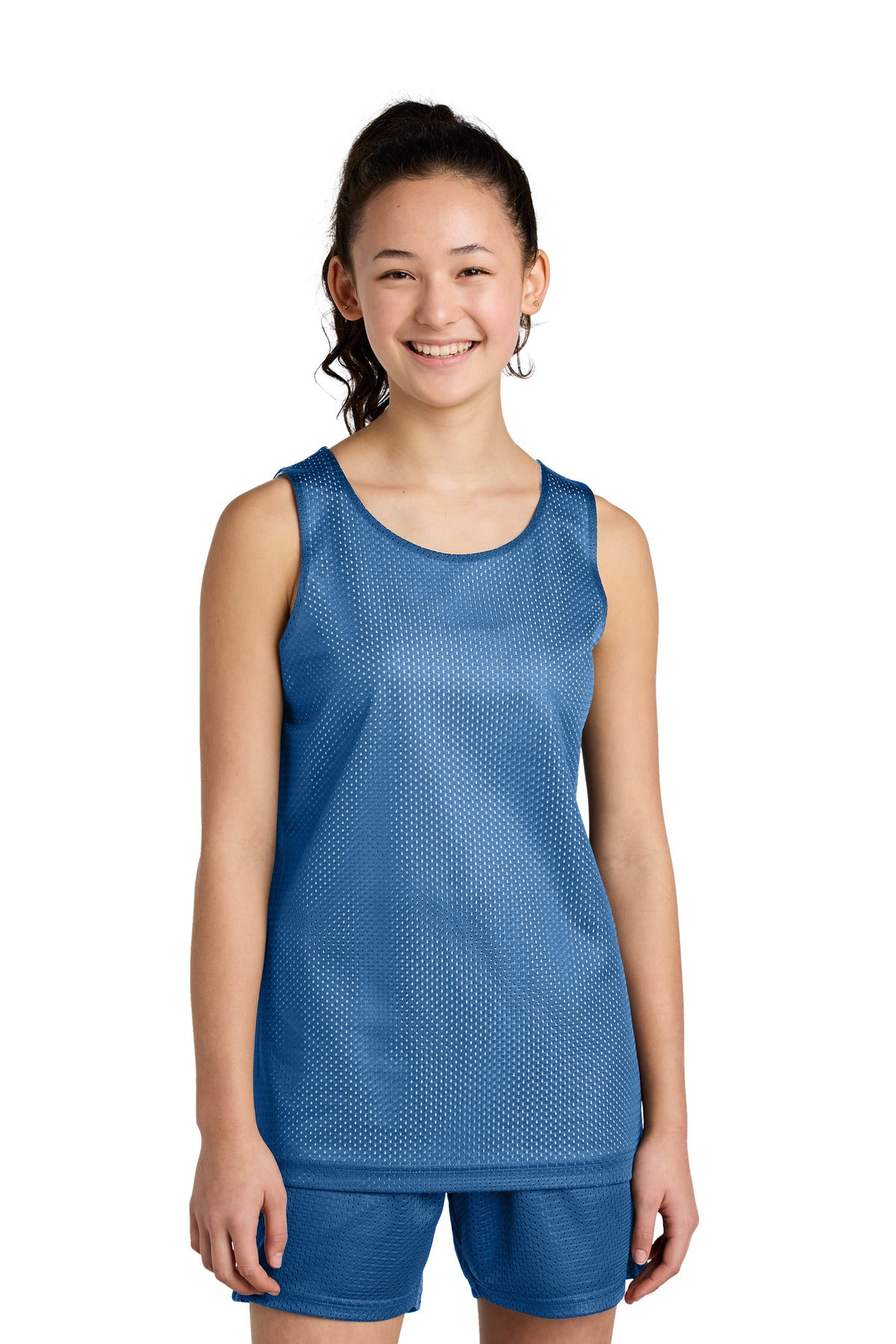 Sport-Tek® Youth PosiCharge® Reversible Mesh Tank