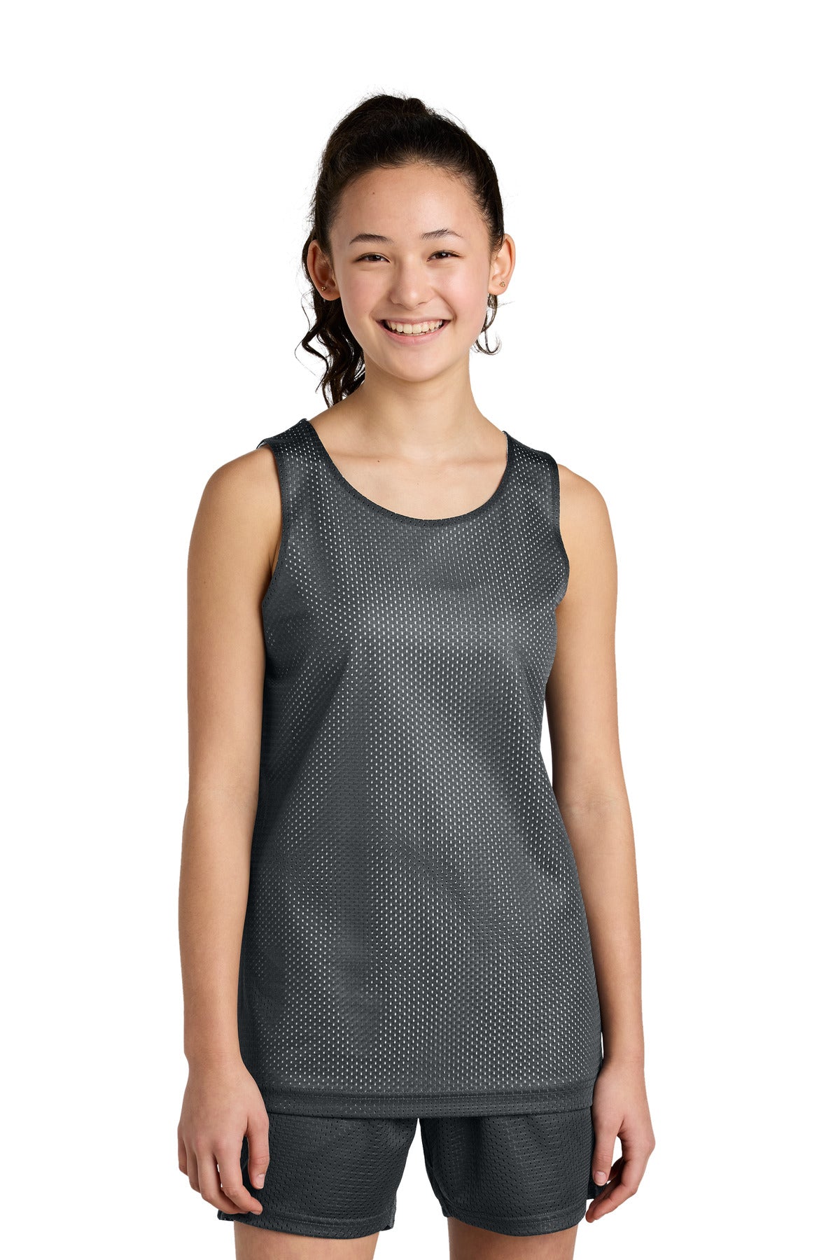 Sport-Tek® Youth PosiCharge® Reversible Mesh Tank