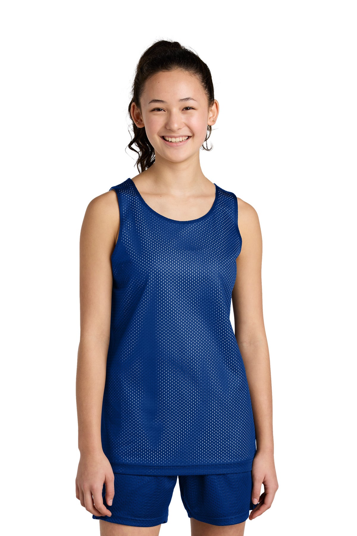 Sport-Tek® Youth PosiCharge® Reversible Mesh Tank