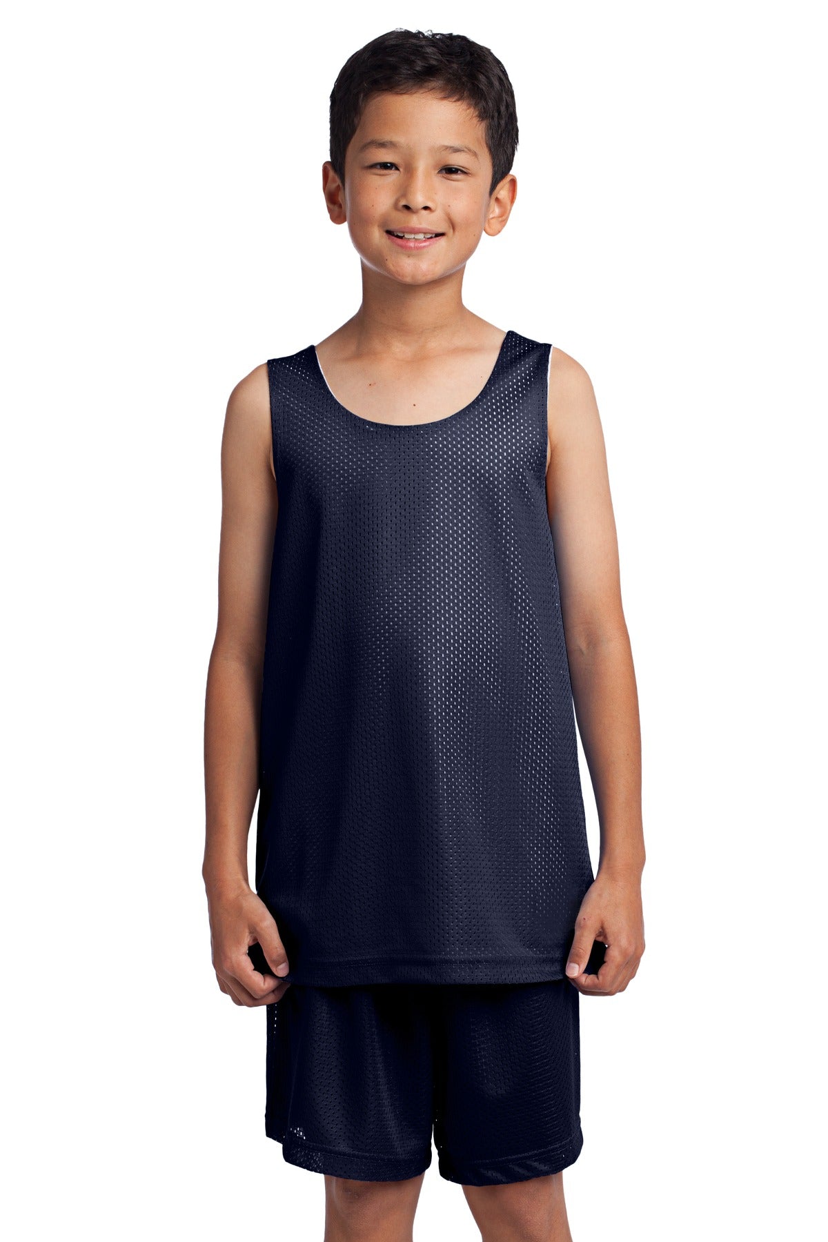 Sport-Tek® Youth PosiCharge® Classic Mesh Reversible Tank