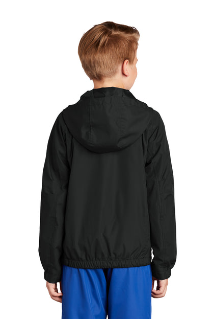 DISCONTINUED - Sport-Tek® Youth Hooded Raglan Jacket