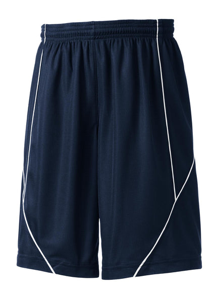 DISCONTINUED - Sport-Tek® Youth PosiCharge® Mesh Reversible Spliced Short YT565