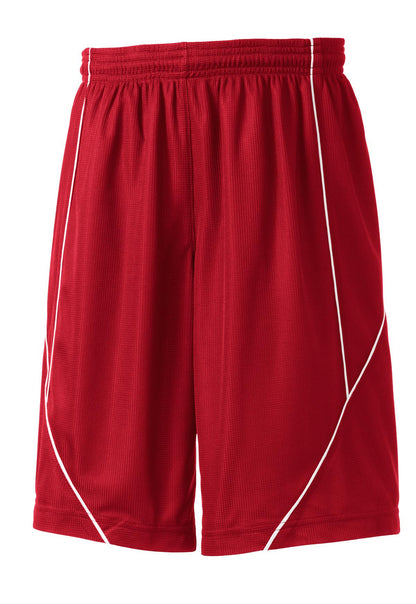 DISCONTINUED - Sport-Tek® Youth PosiCharge® Mesh Reversible Spliced Short YT565
