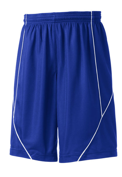 DISCONTINUED - Sport-Tek® Youth PosiCharge® Mesh Reversible Spliced Short YT565