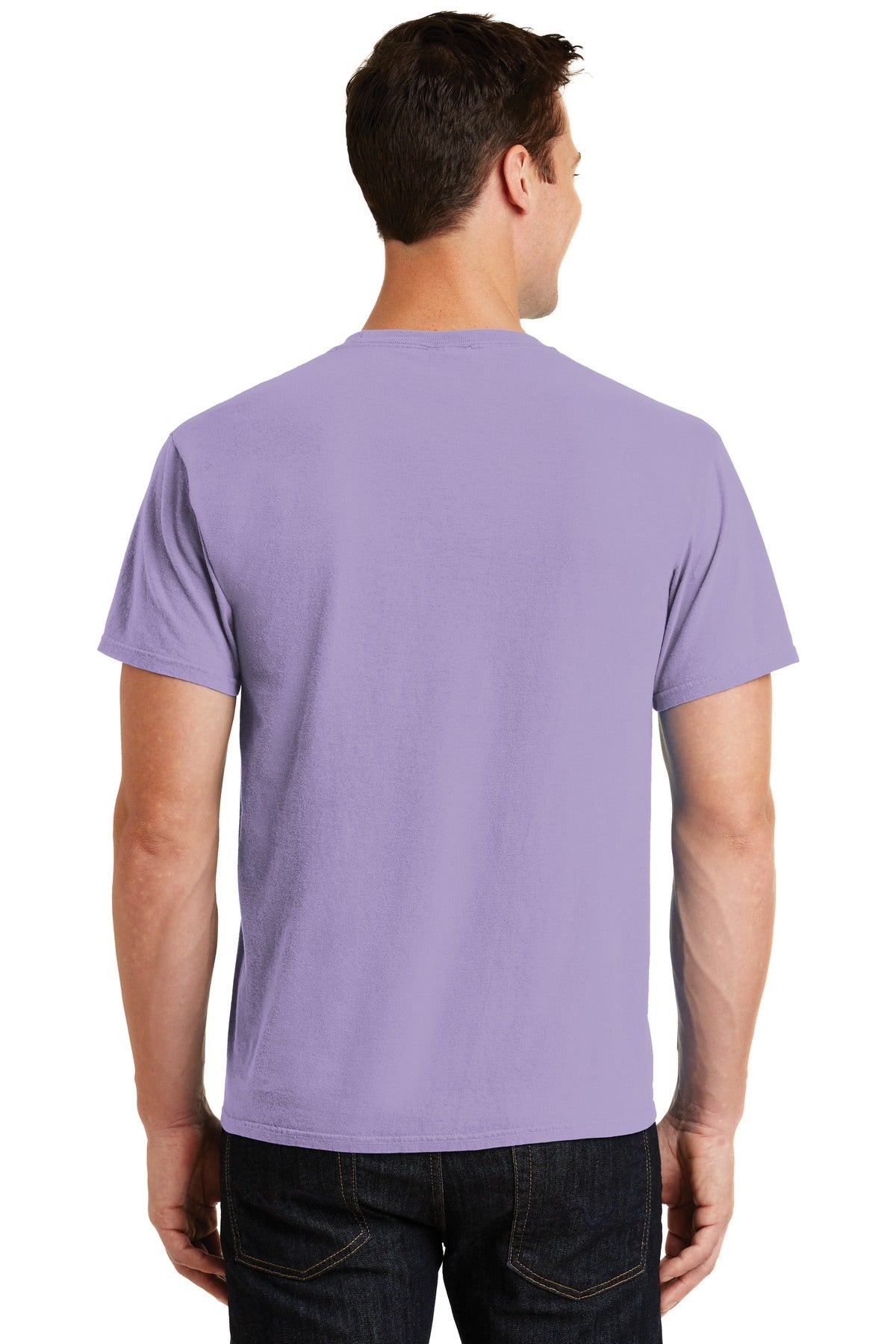 Amethyst Port & Co Beach Wash Garment-Dyed Tee. PC099
