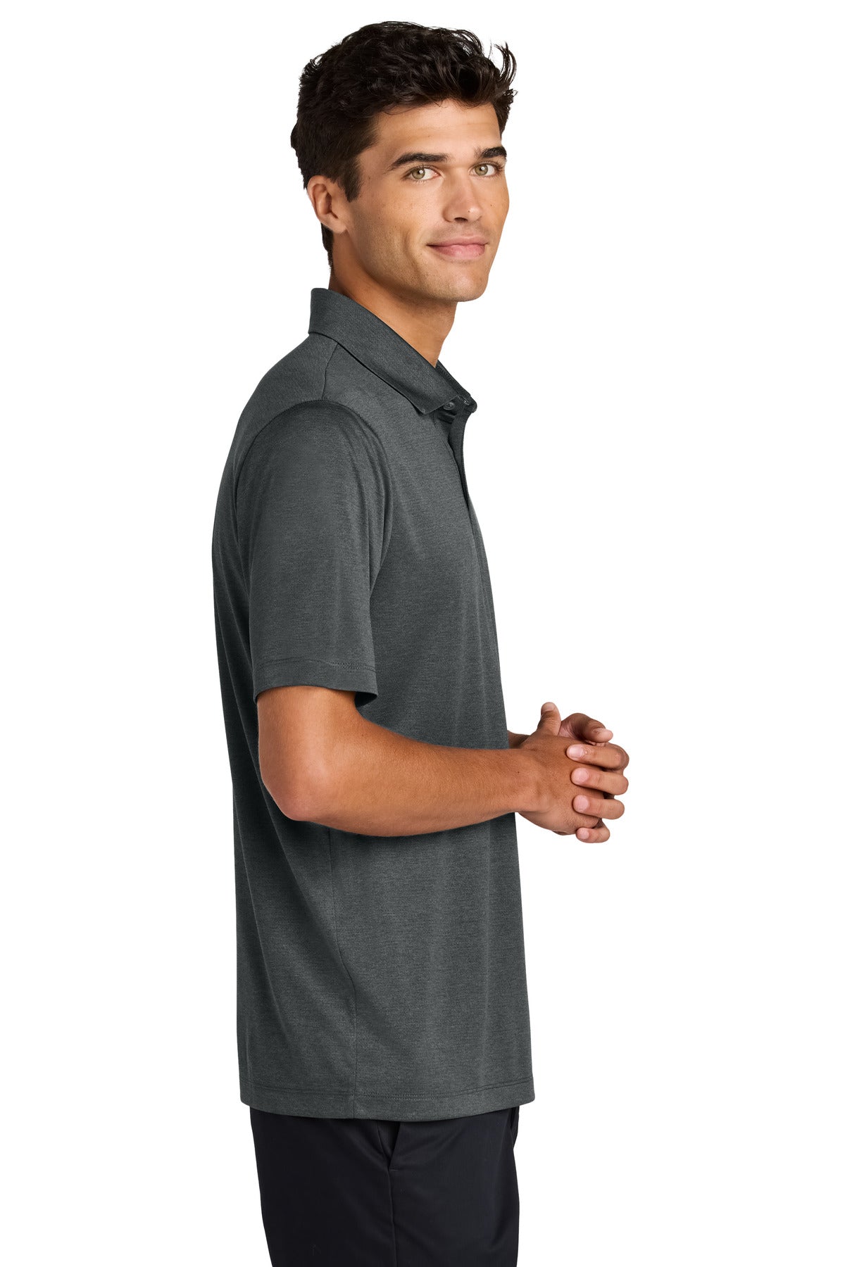 AnchorGyHt Mercer+Mettle Recharge Jersey Polo MM1020