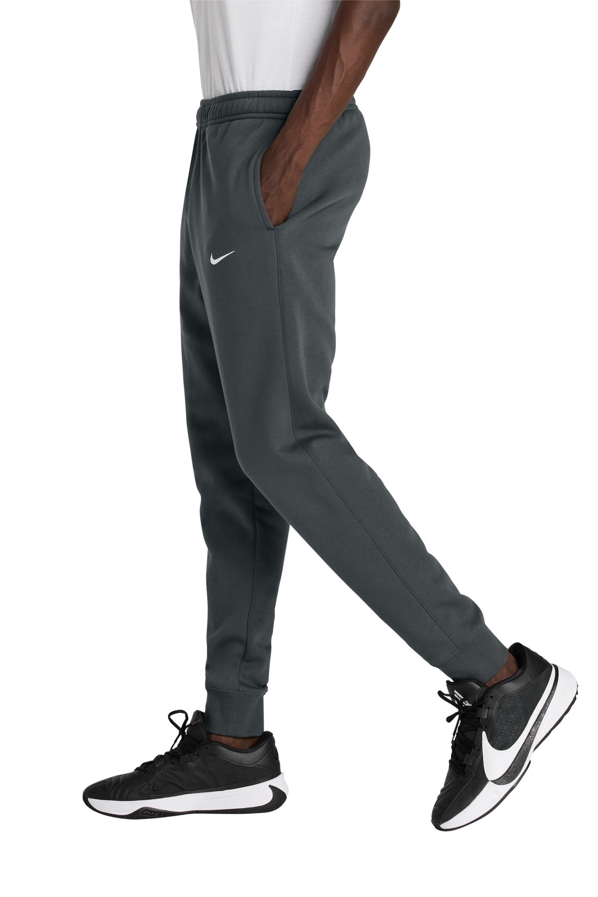 Anthracite Nike Club Fleece Jogger NKHM8045