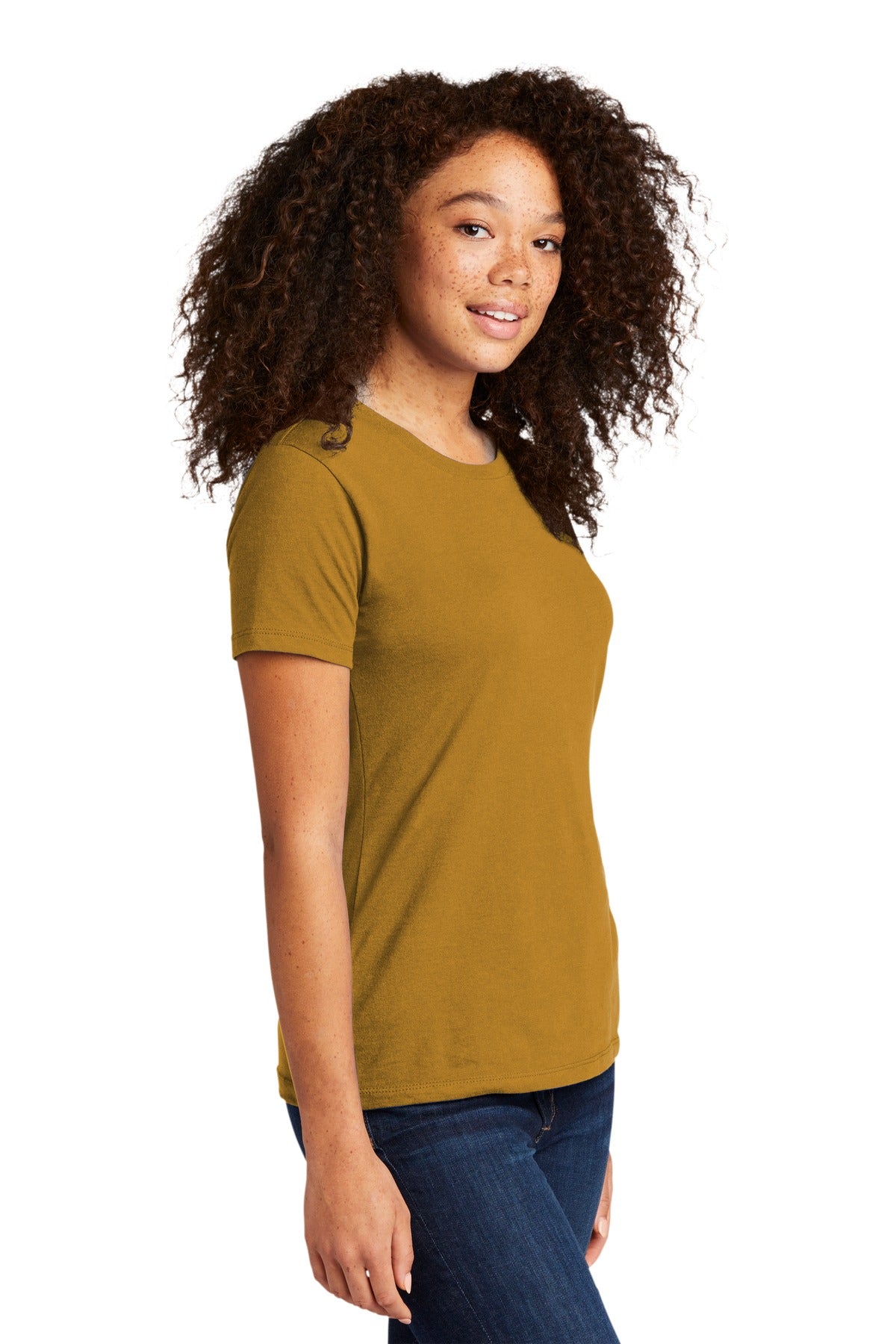 AntqGold Next Level Apparel Women's Cotton Tee. NL3900