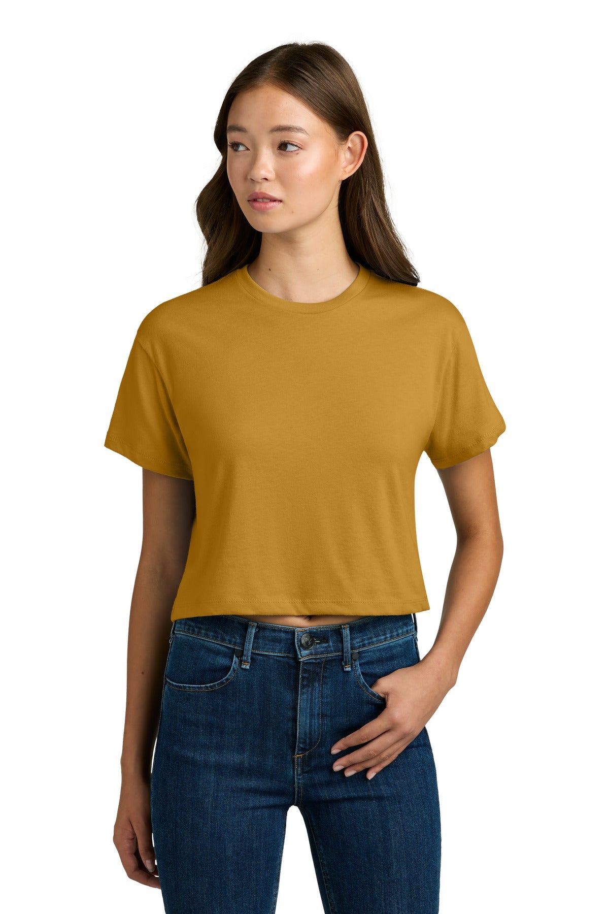 AntqGold Next Level Apparel Women's Ideal Crop Top NL1580