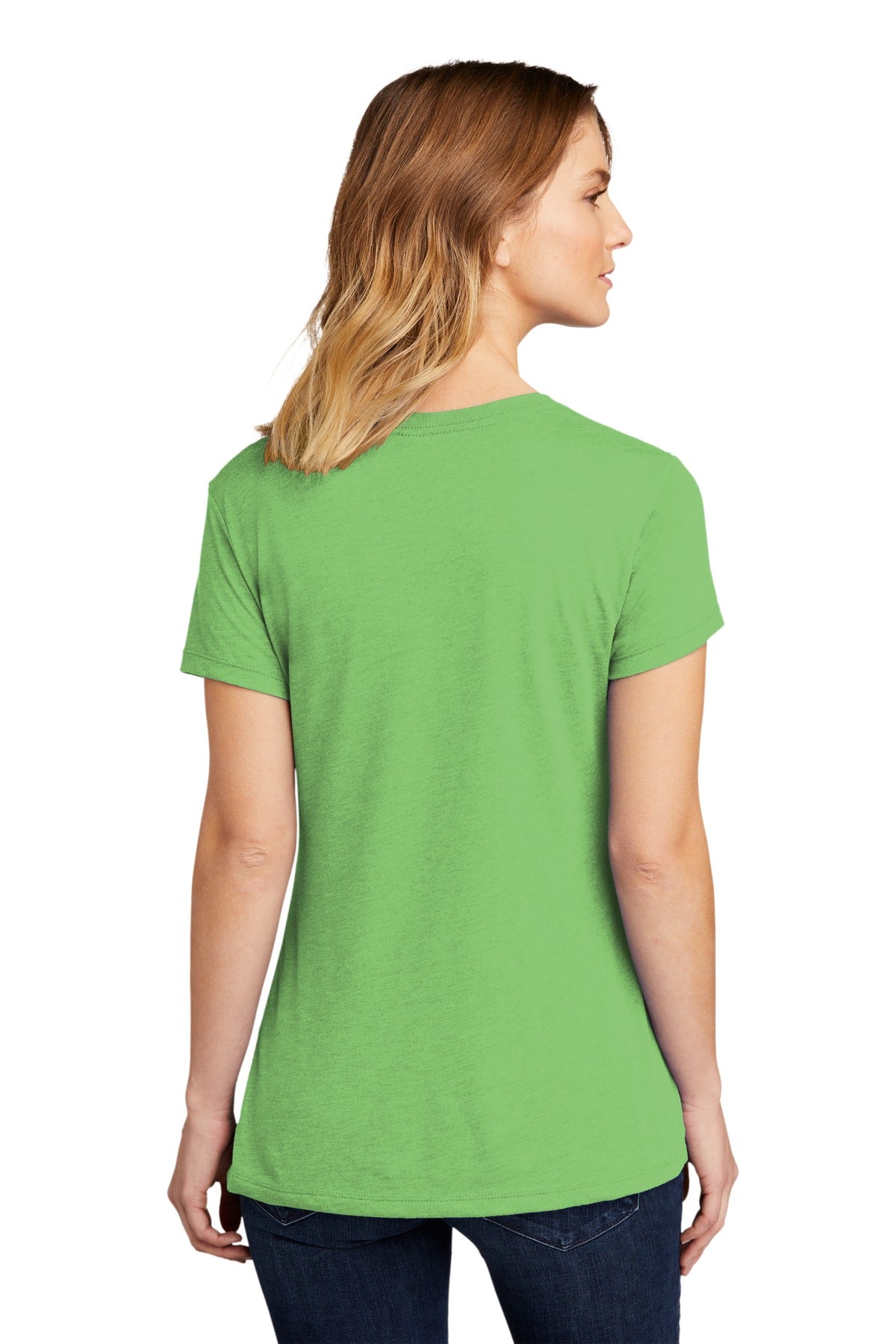 AppleGreen Next Level Apparel Women's CVC Tee. NL6610