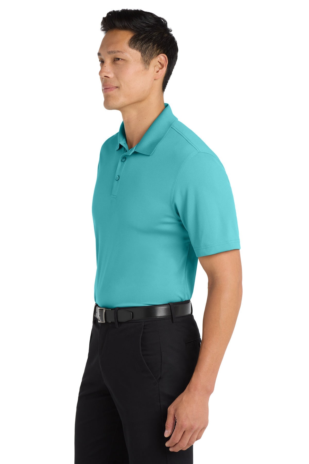 Aquamarine Port Authority Dry Zone UV Micro-Mesh Polo. K110