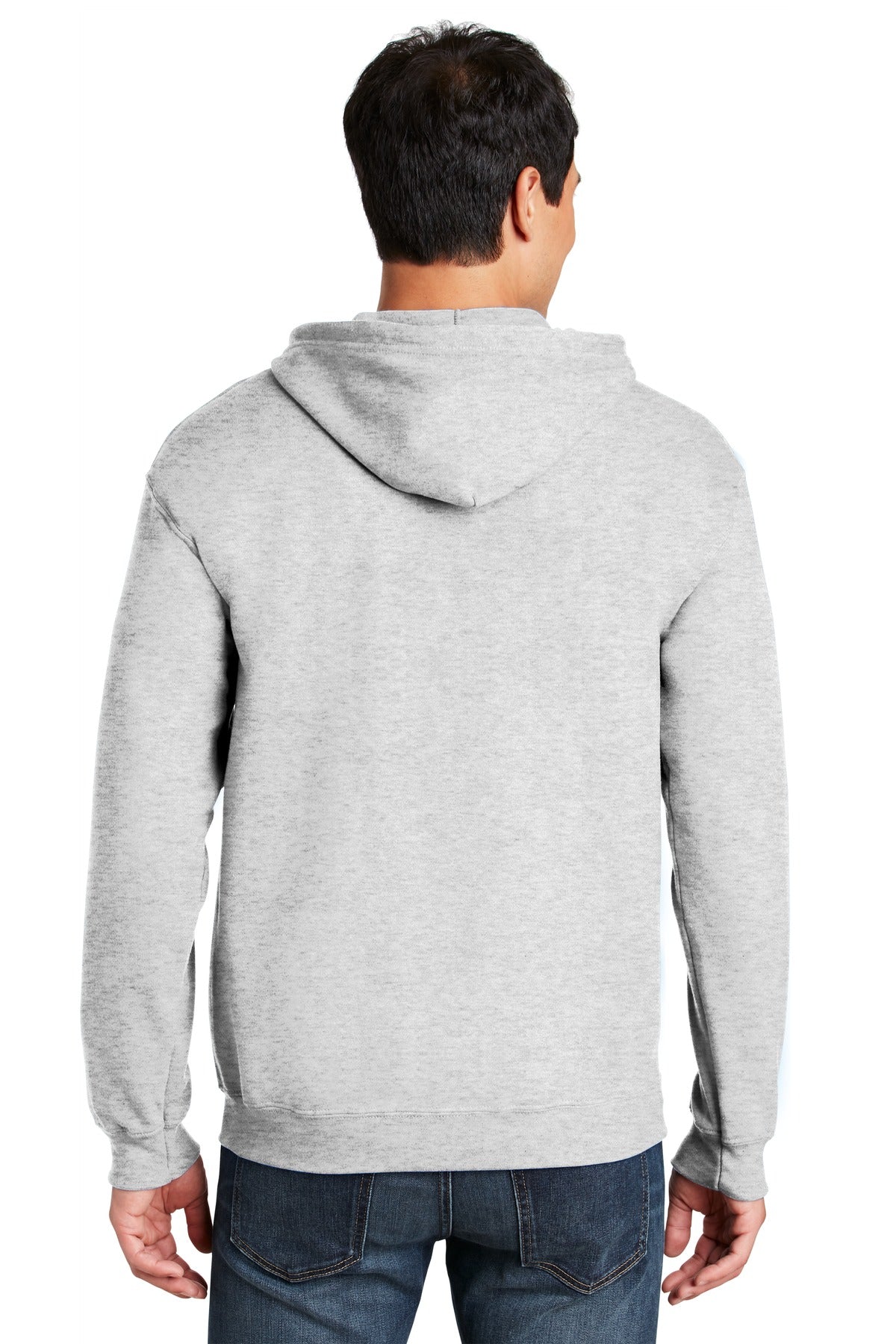 Ash Gildan - Heavy Blend Full-Zip Hooded Sweatshirt. 18600