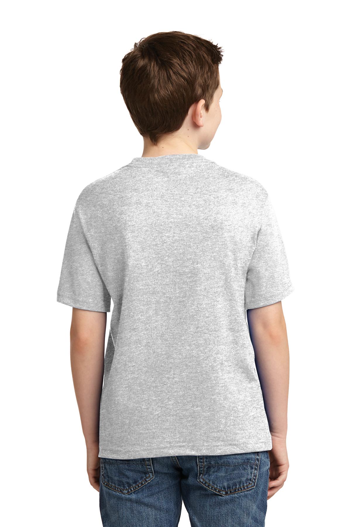 Ash Jerzees - Youth Dri-Power 50/50 Cotton/Poly T-Shirt. 29B