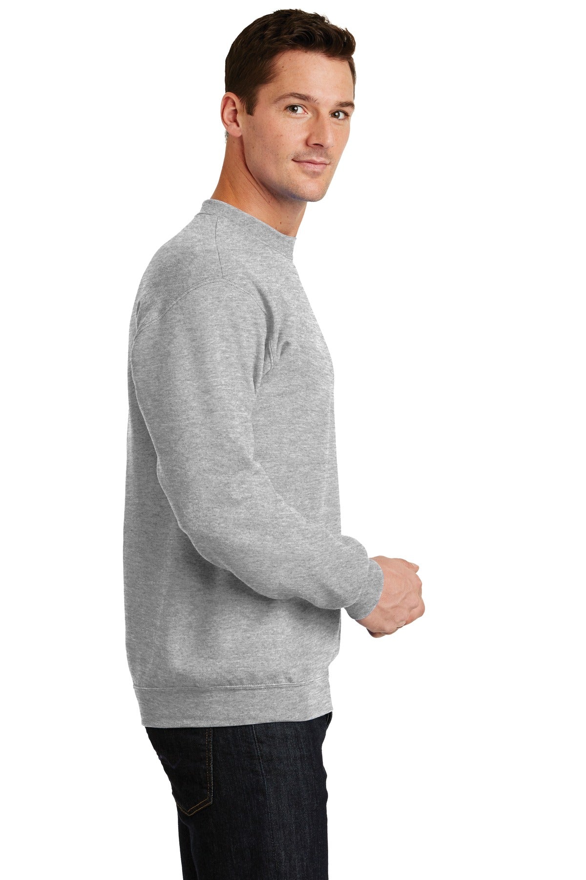 Ash Port & Co Core Fleece Crewneck Sweatshirt. PC78