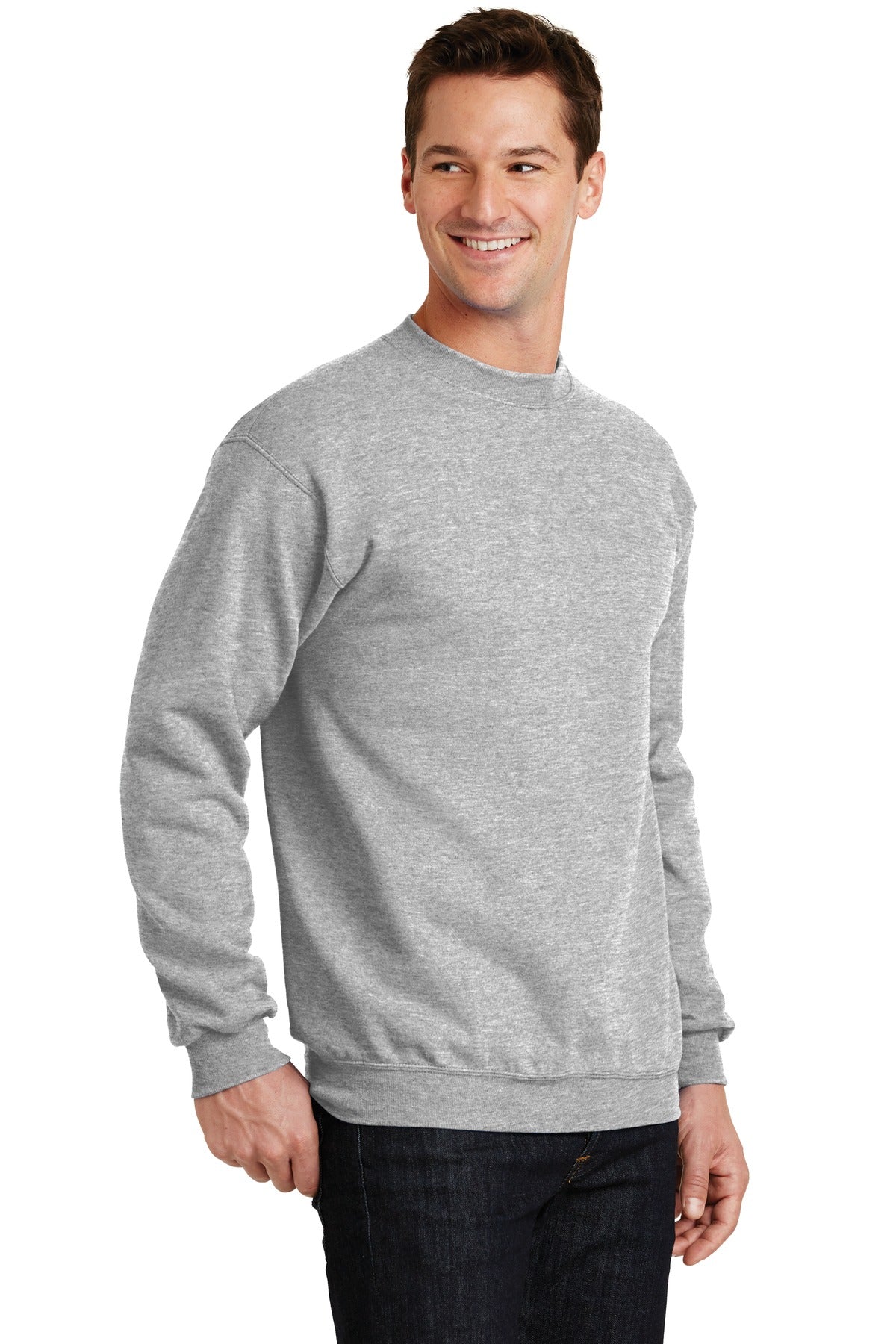 Ash Port & Co Core Fleece Crewneck Sweatshirt. PC78