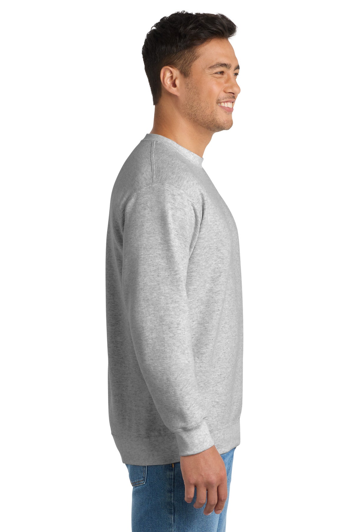 Ash Port & Co Essential Fleece Crewneck Sweatshirt. PC90