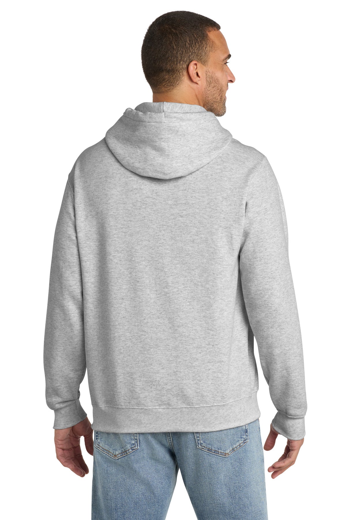 Ash Port & Co Essential Fleece Pullover Hooded Sweatshirt. PC90H
