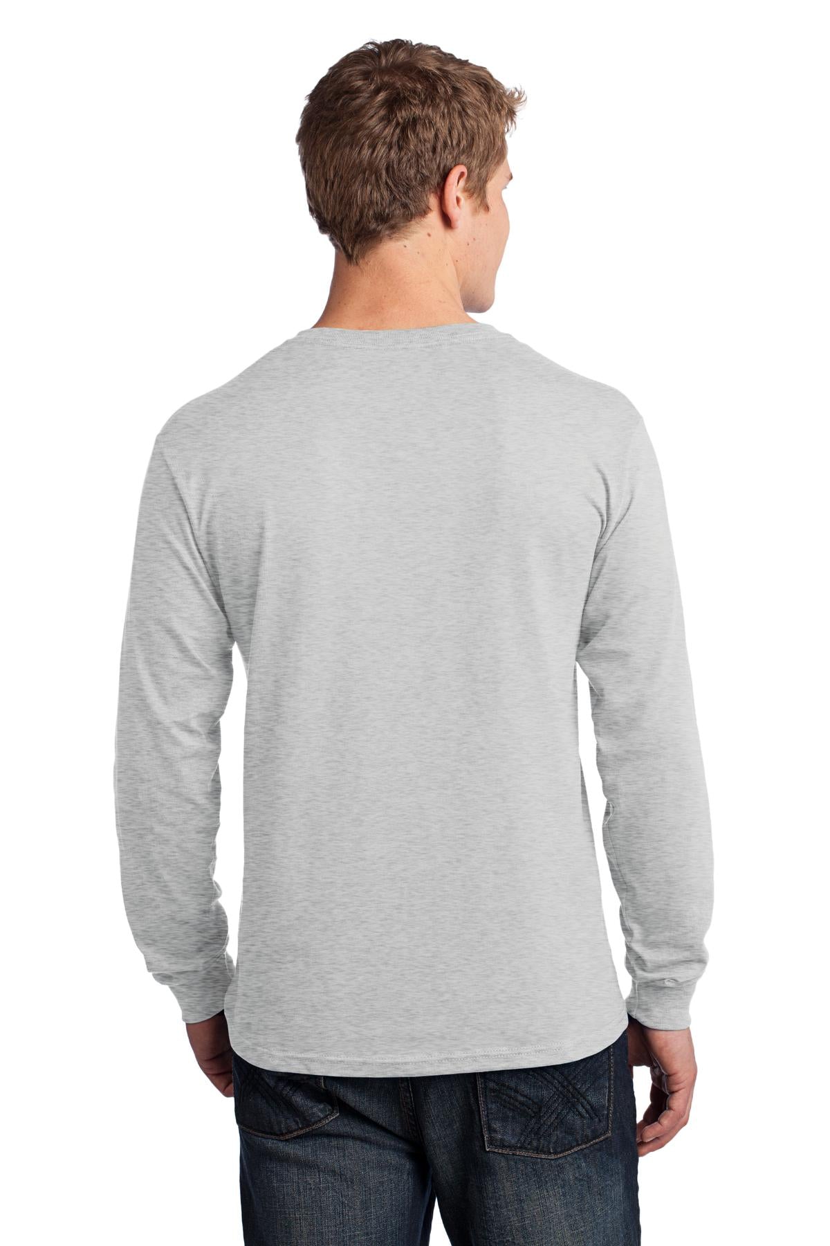Ash Port & Co Long Sleeve Core Cotton Tee. PC54LS