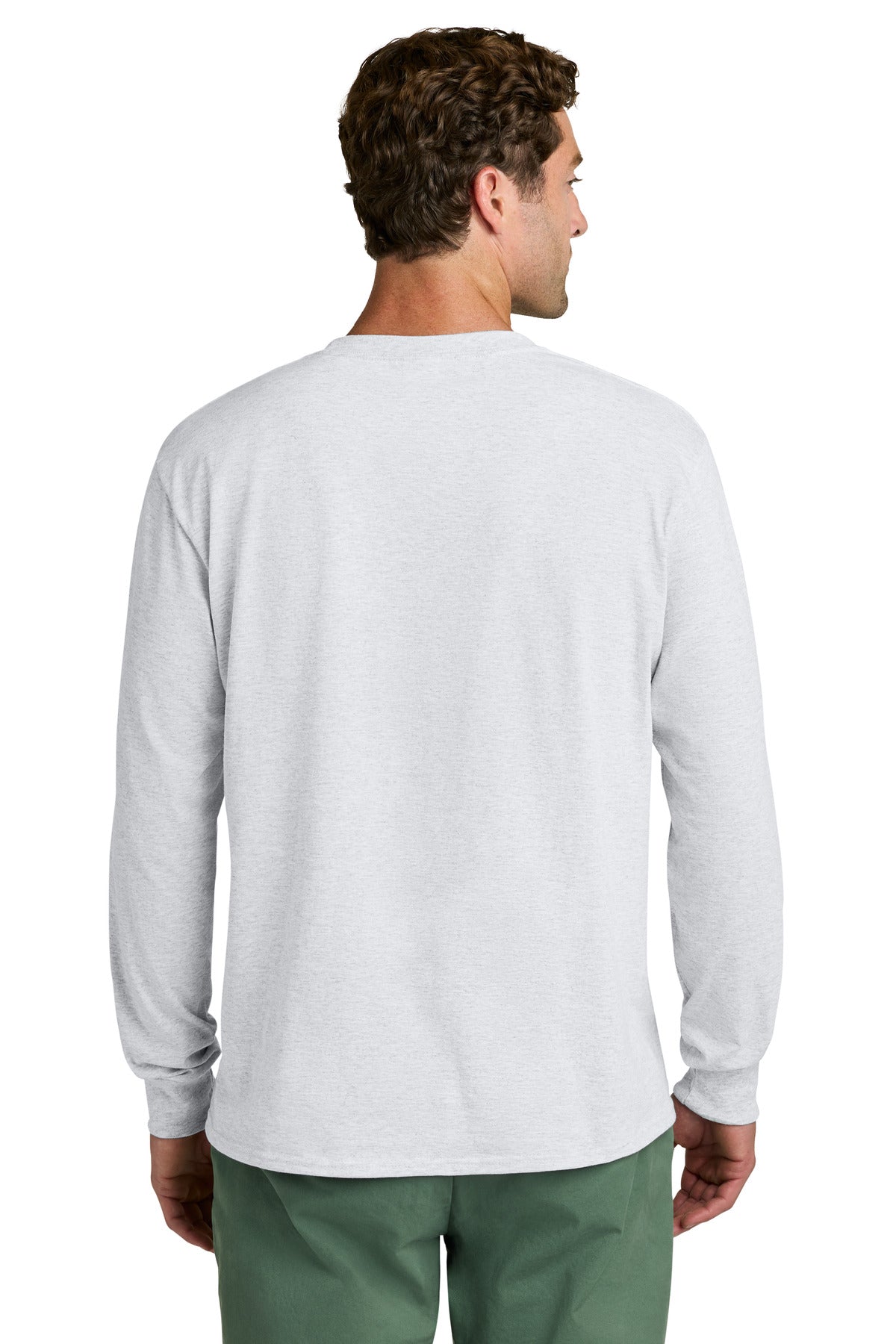 Ash Port & Co Long Sleeve Core Cotton Tee. PC54LS