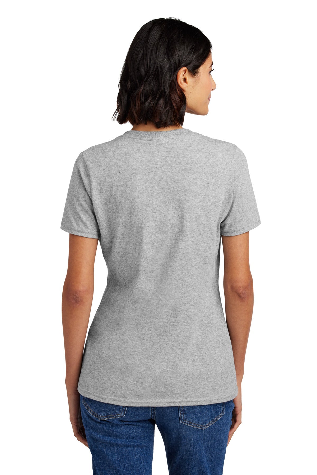 Ash Port & Co Women's Core Cotton V-Neck Tee. LPC54V