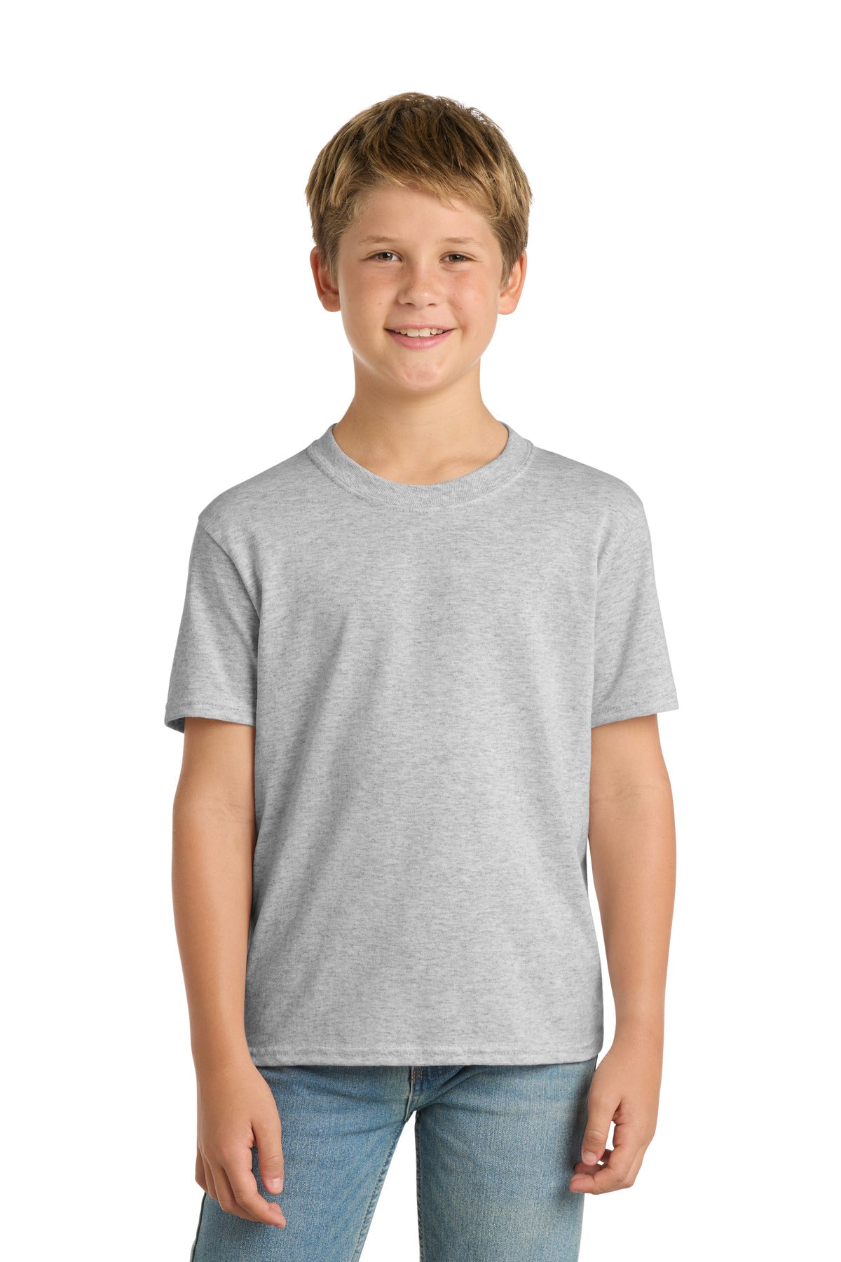 Ash Port & Co Youth Core Blend Tee. PC55Y