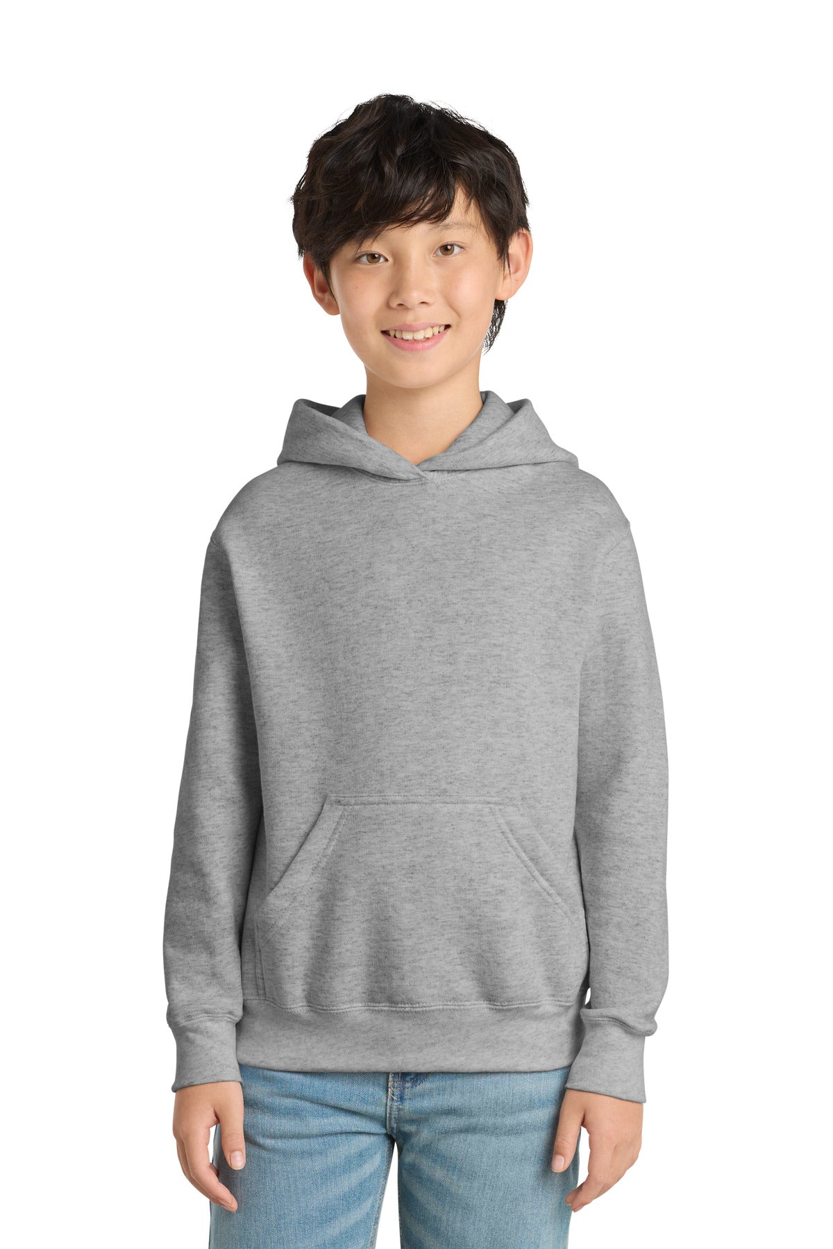 Ash Port & Co Youth Core Fleece Pullover Hooded Sweatshirt. PC90YH
