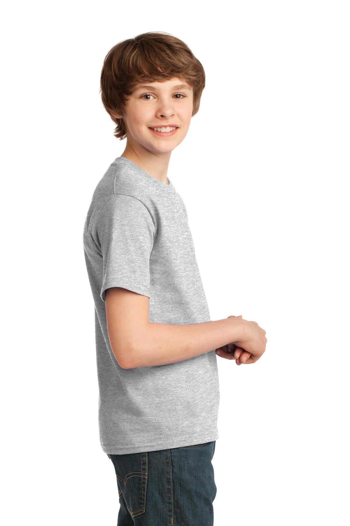 Ash Port & Co Youth Essential Tee. PC61Y