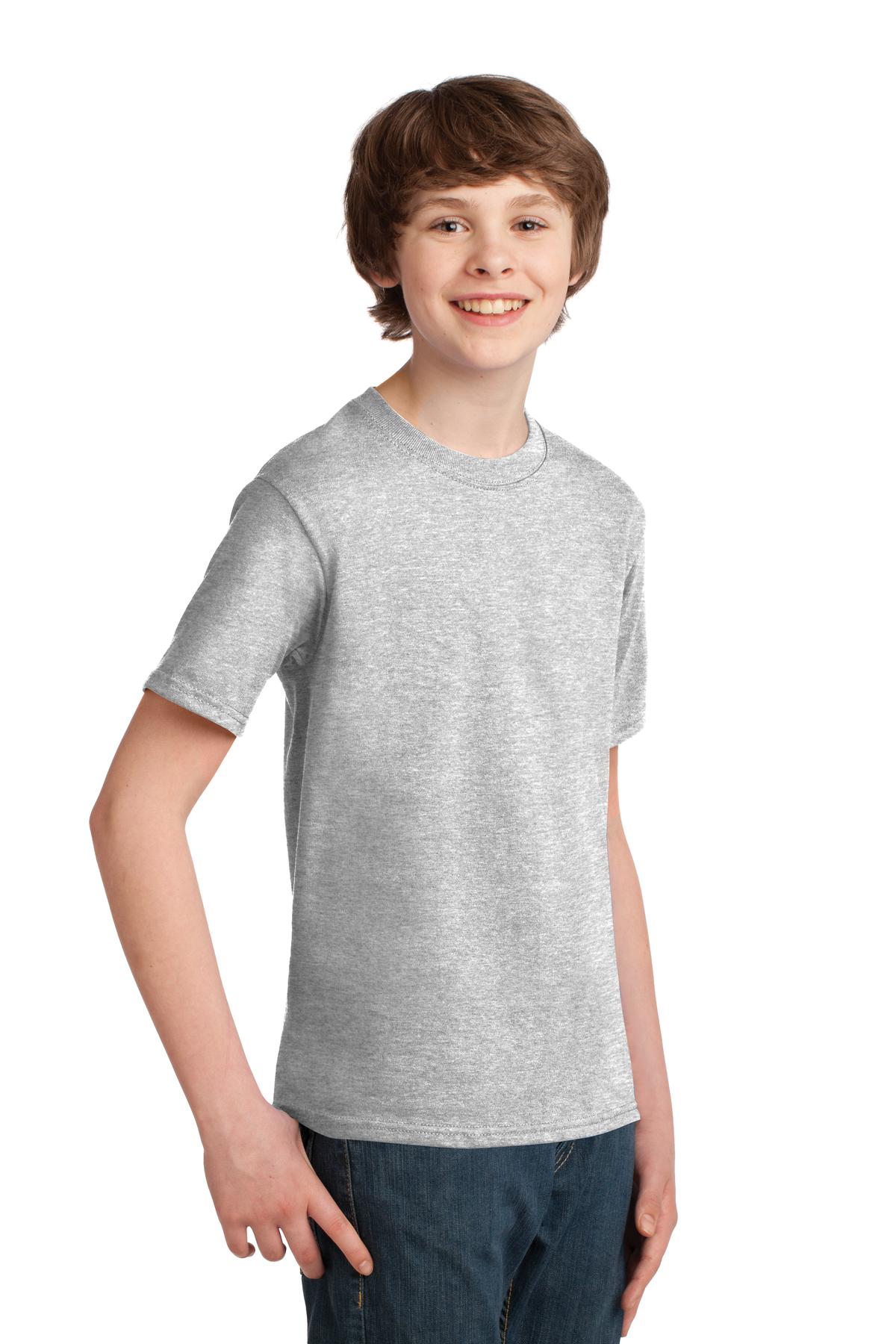 Ash Port & Co Youth Essential Tee. PC61Y