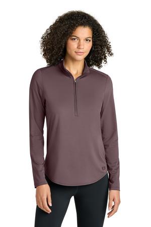 AshenPlum OGIO Women's Regain 1/2-Zip LOG172