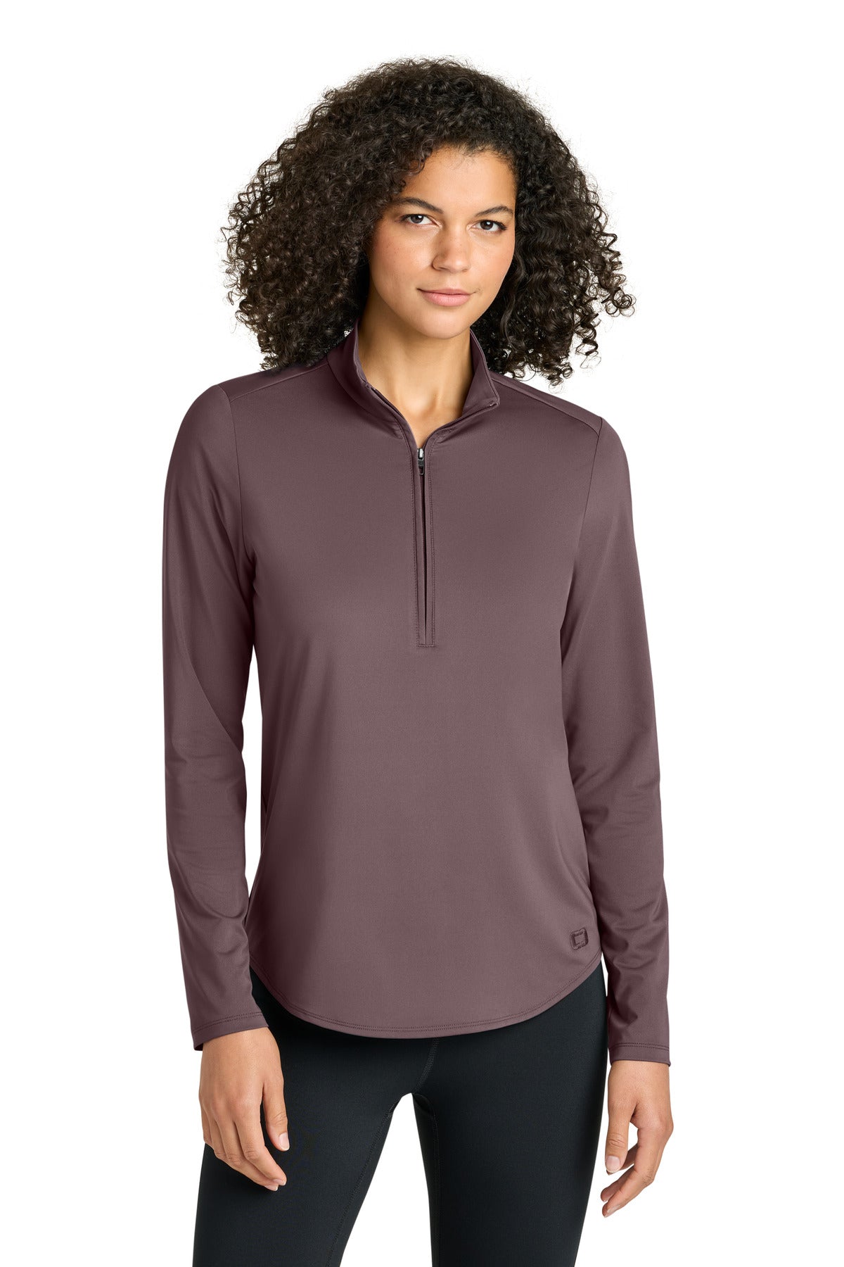 AshenPlum OGIO Women's Regain 1/2-Zip LOG172
