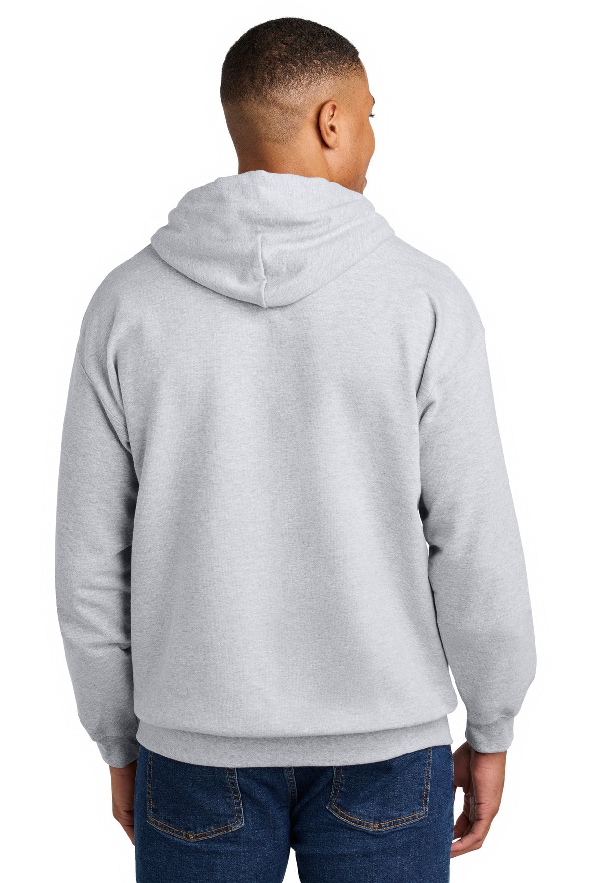 AshGrey Gildan Softstyle Midweight Pullover Hooded Sweatshirt SF500