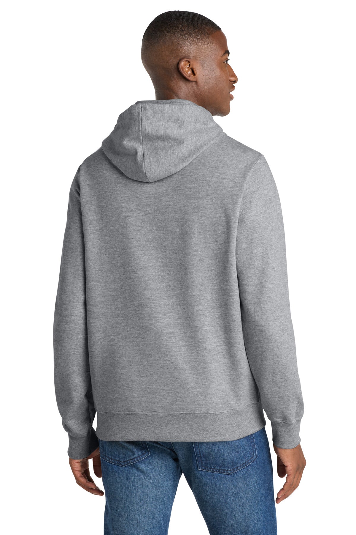 Athl Heather Port & Co Fan Favorite Fleece Pullover Hooded Sweatshirt. PC850H