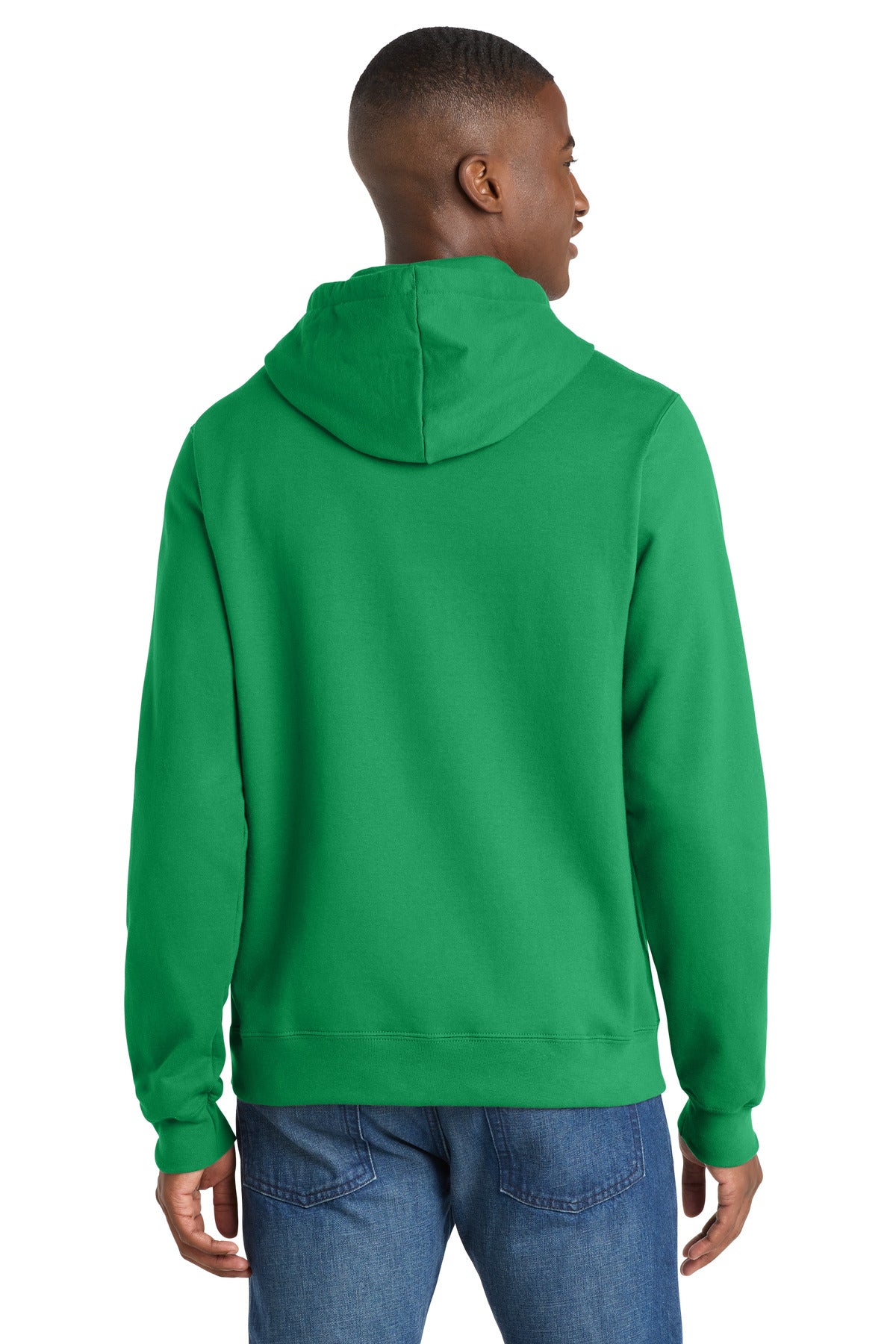 Athl Kelly Port & Co Fan Favorite Fleece Pullover Hooded Sweatshirt. PC850H