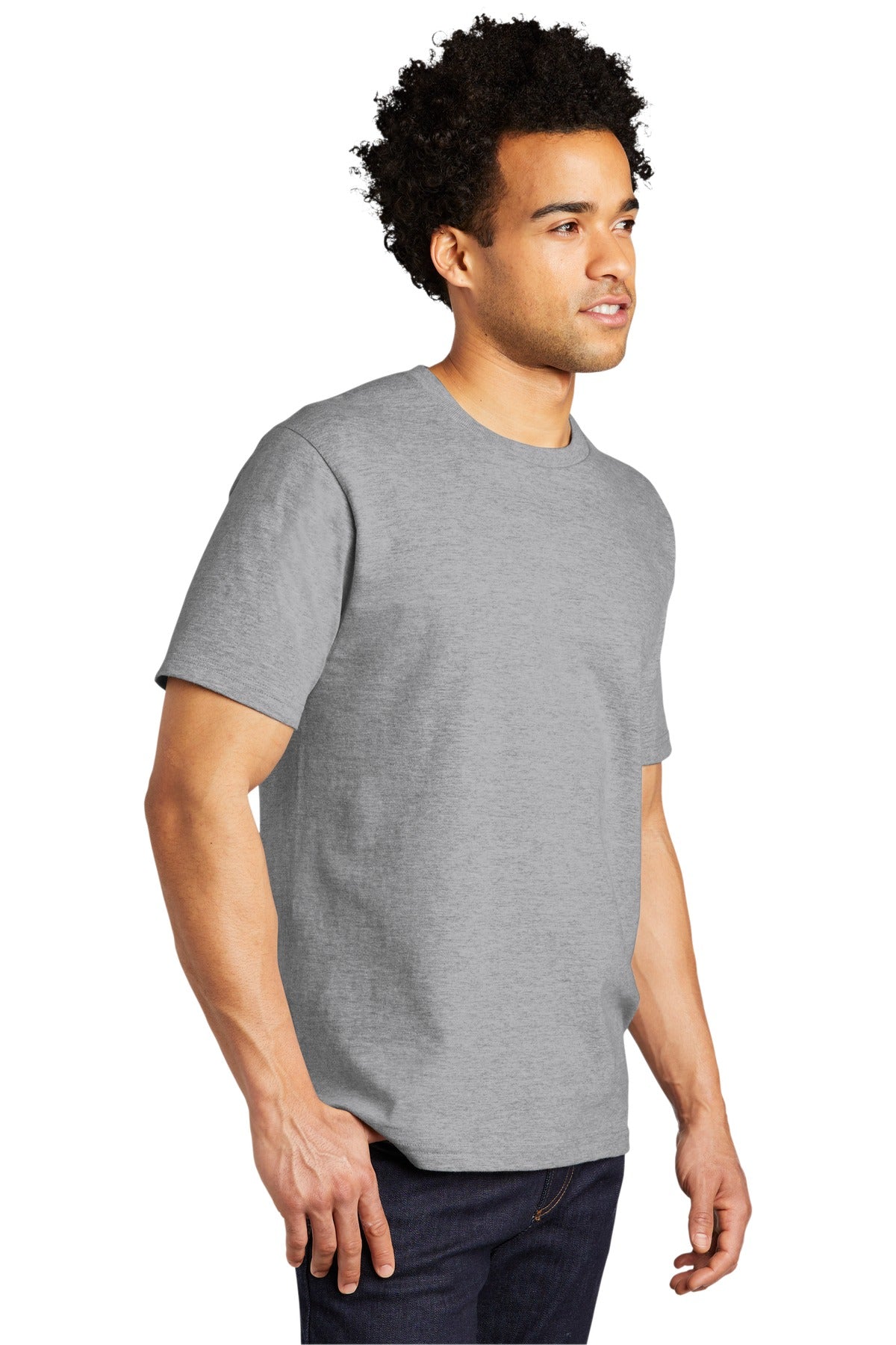 Athletic Hthr Port & Co Bouncer Tee PC600