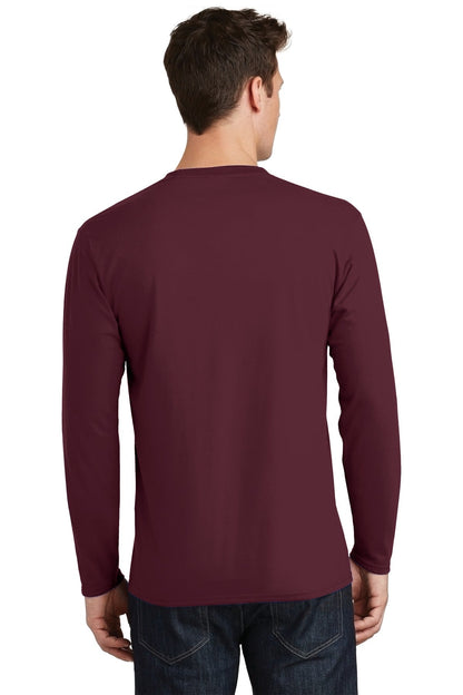Athletic Mar Port & Co Long Sleeve Fan Favorite Tee. PC450LS
