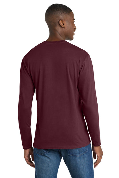 Athletic Mar Port & Co Long Sleeve Fan Favorite Tee. PC450LS