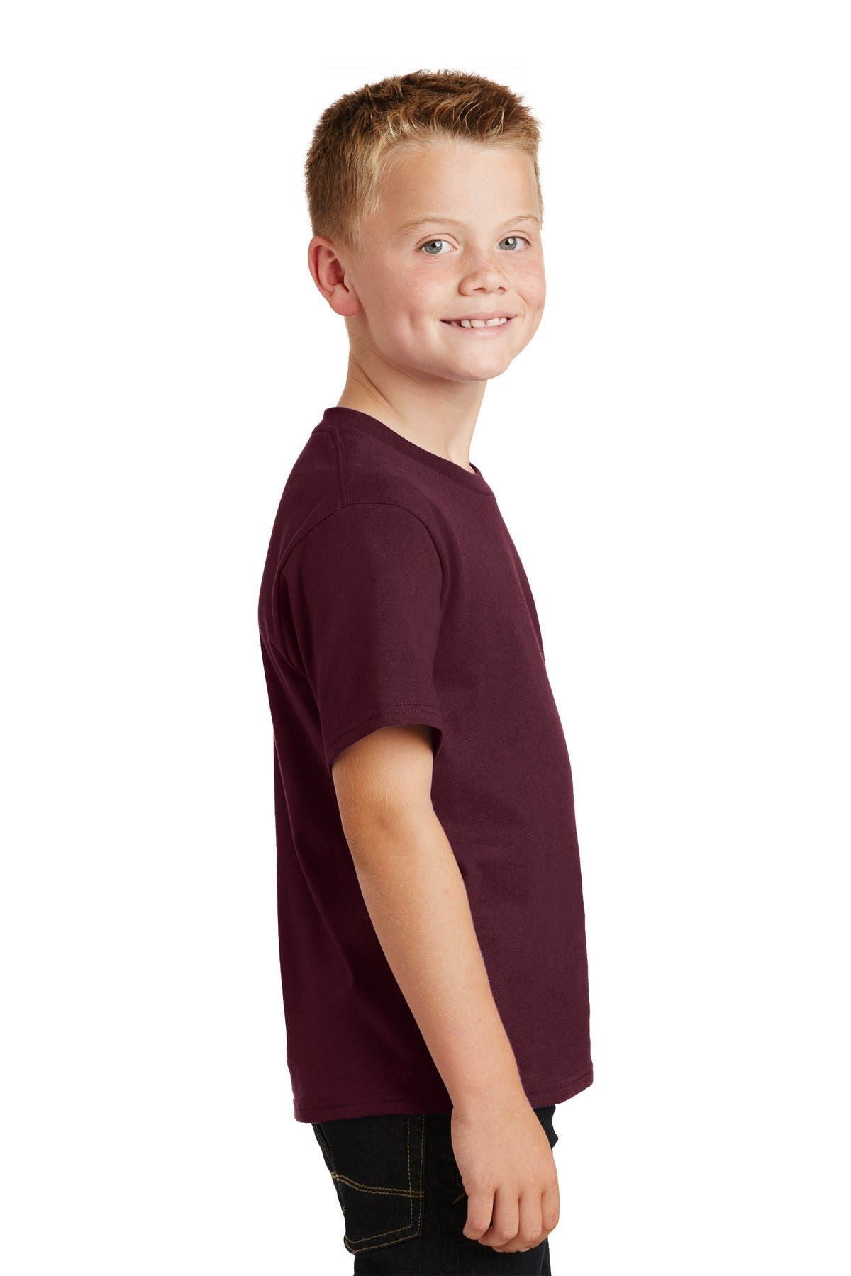 Athletic Mar Port & Co Youth Fan Favorite Tee. PC450Y