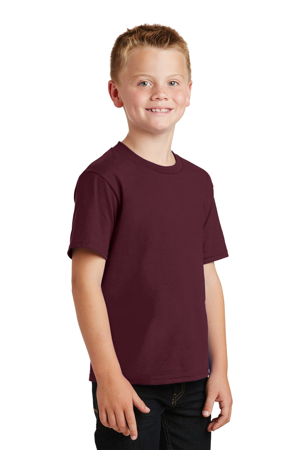 Athletic Mar Port & Co Youth Fan Favorite Tee. PC450Y