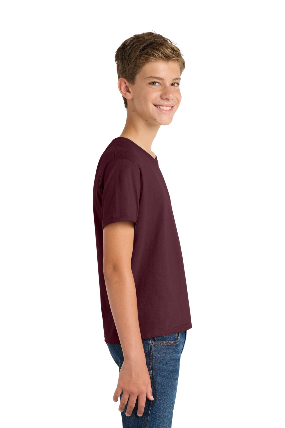 Athletic Mar Port & Co Youth Fan Favorite Tee. PC450Y