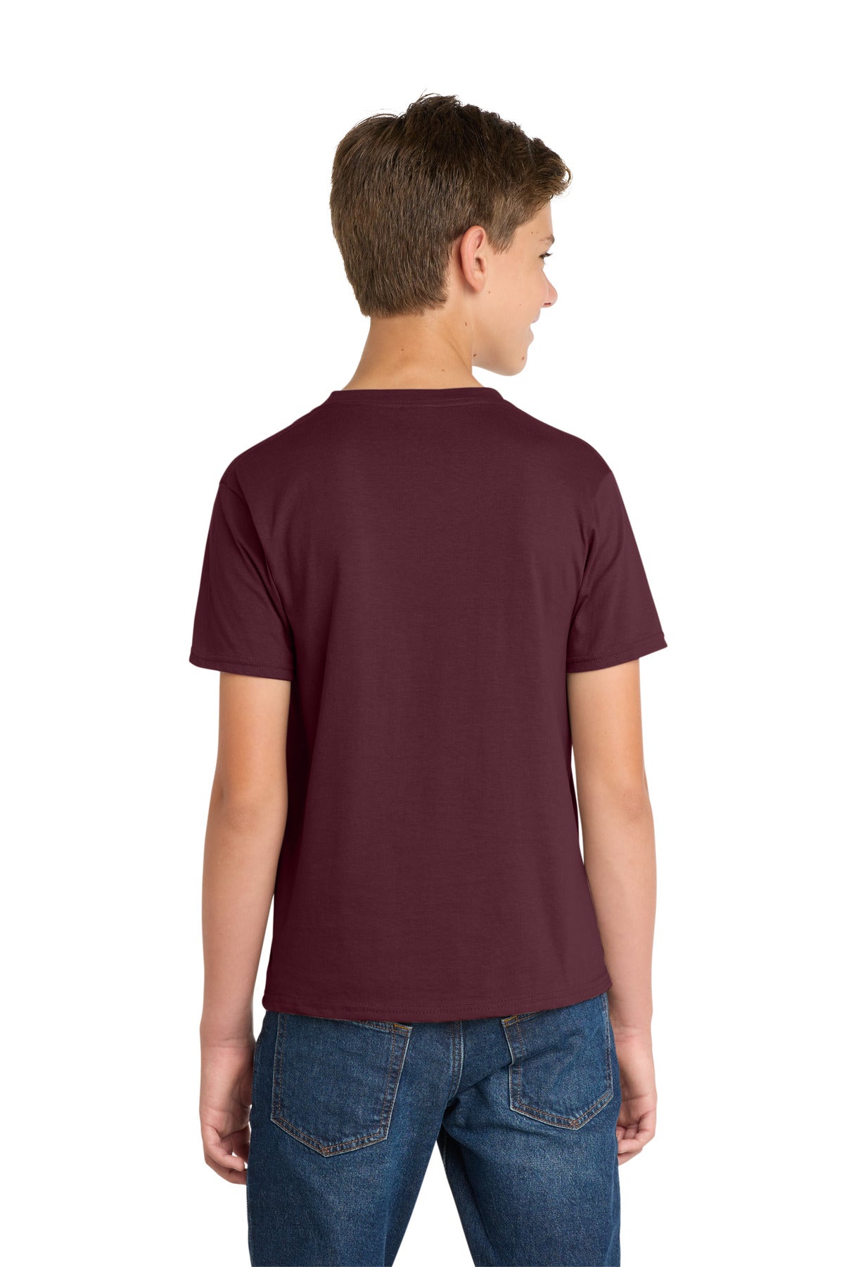 Athletic Mar Port & Co Youth Fan Favorite Tee. PC450Y