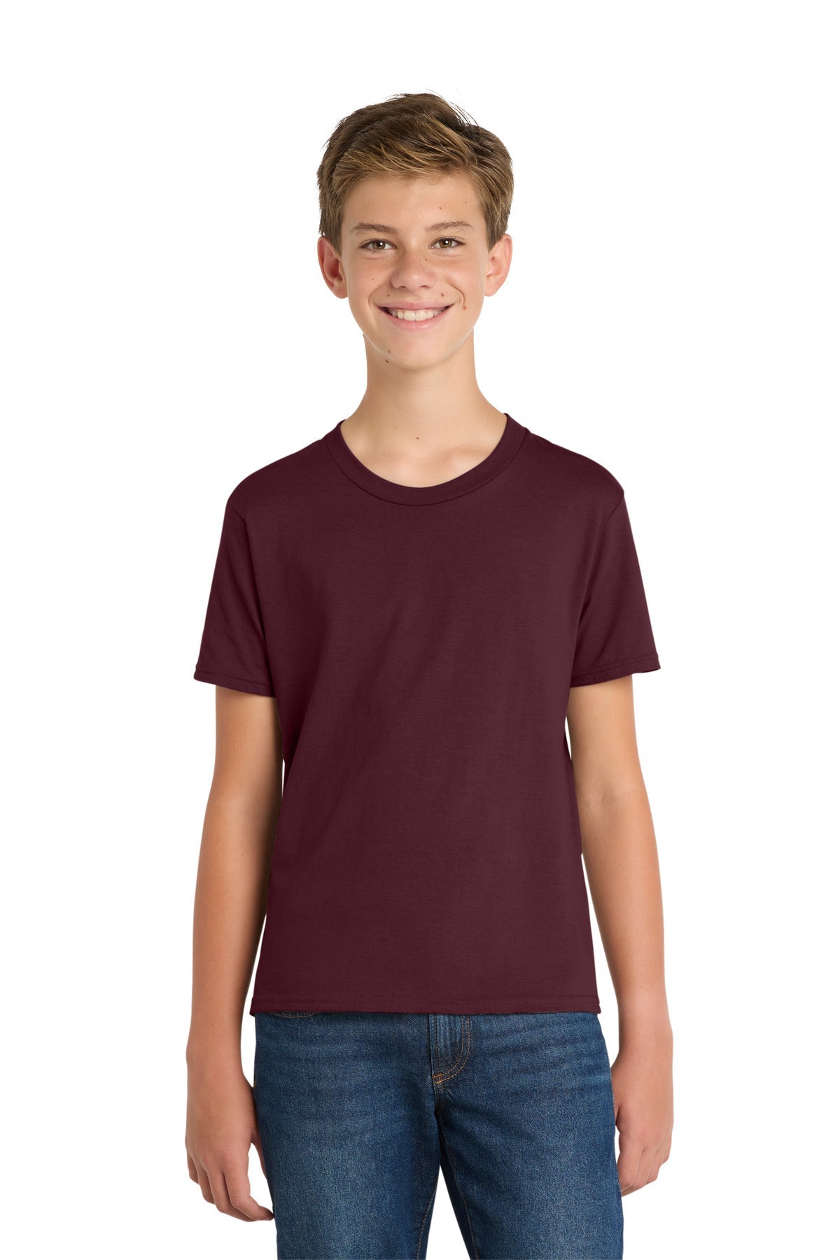 Athletic Mar Port & Co Youth Fan Favorite Tee. PC450Y
