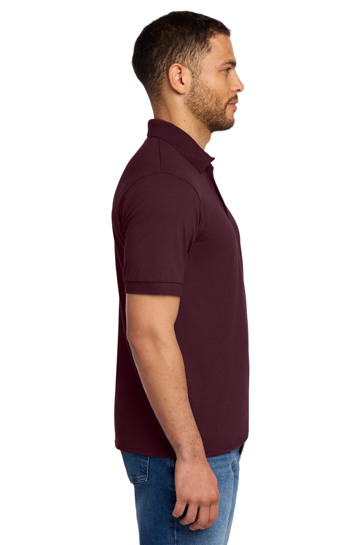 Athletic Marn Port & Co Core Blend Jersey Knit Polo. KP55