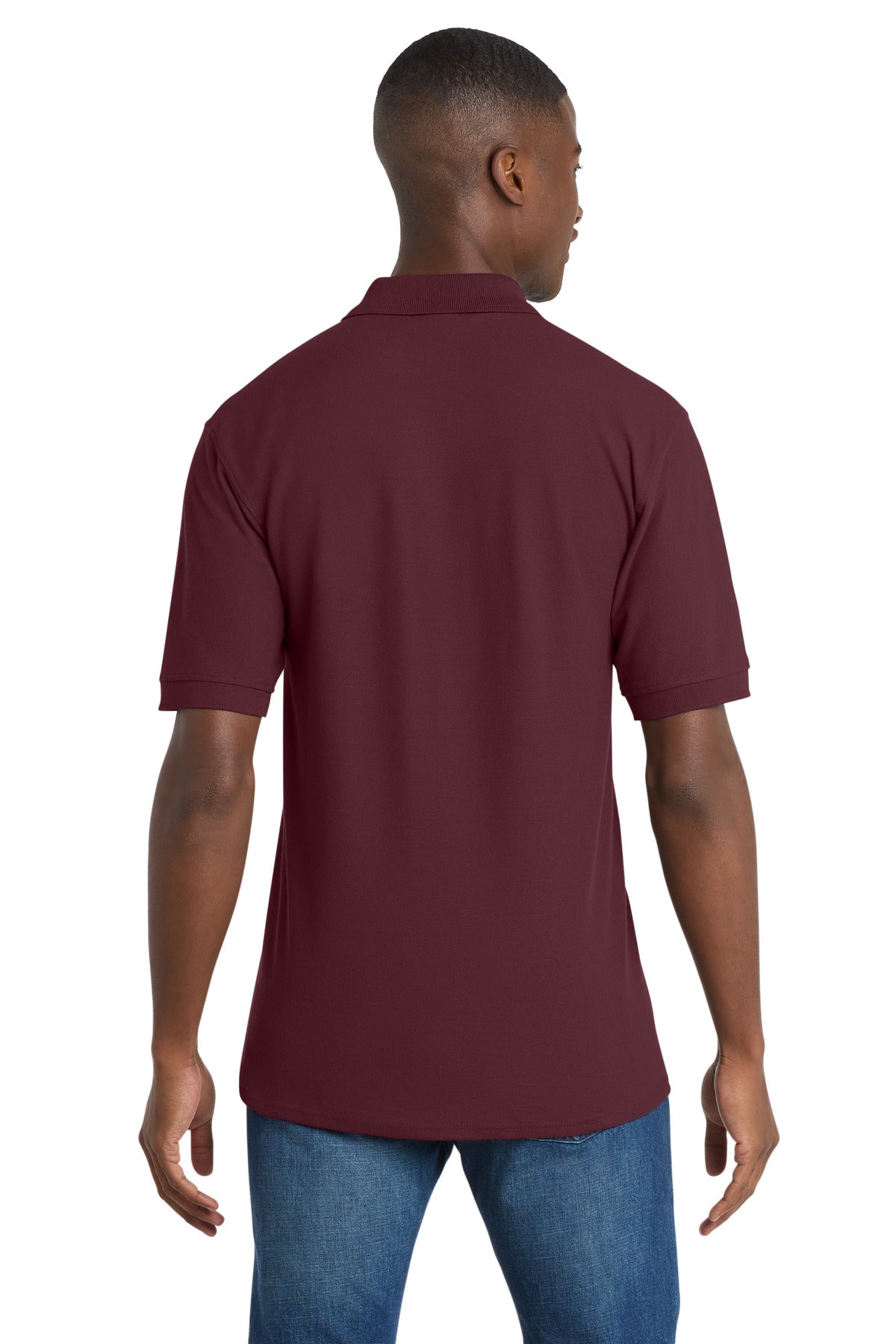Athletic Marn Port & Co Core Blend Pique Polo. KP155