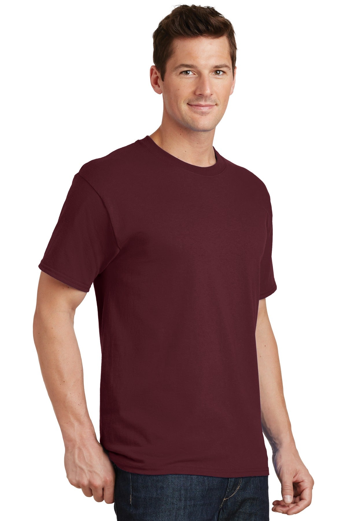 Athletic Marn Port & Co Tall Core Cotton Tee PC54T