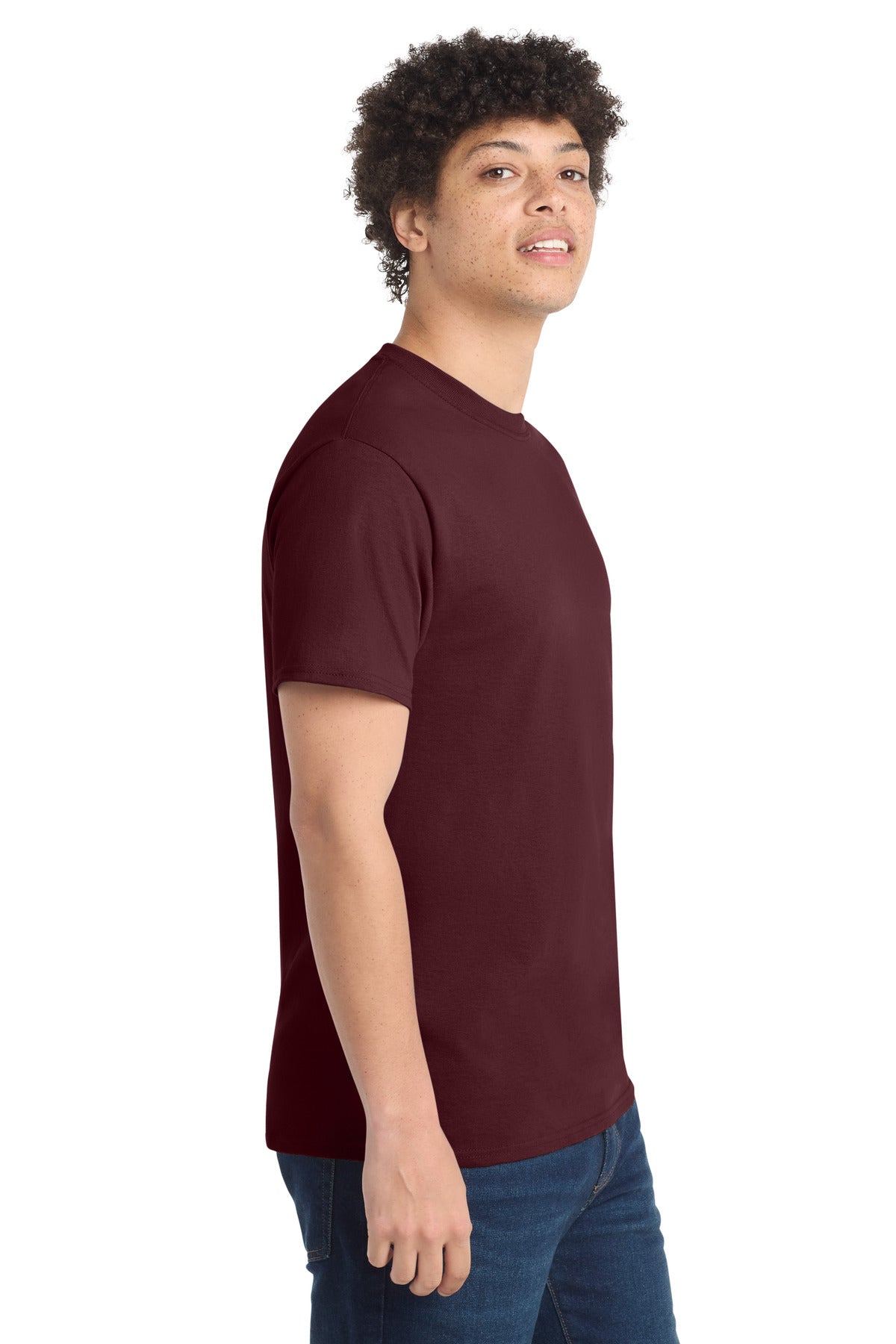 Athletic Marn Port & Co Tall Core Cotton Tee PC54T