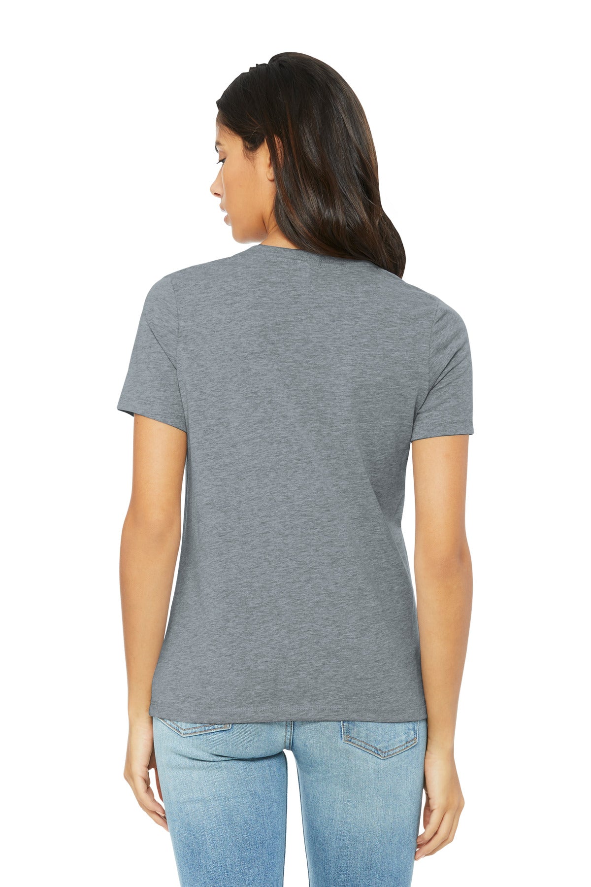 AthlHthr BELLA+CANVAS Women's Relaxed CVC Tee BC6400CVC