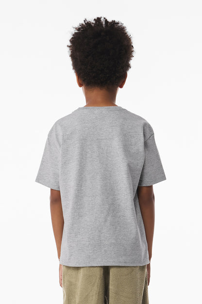 AthlHthr BELLA+CANVAS Youth 6-Ounce Heavyweight Tee BC3010Y